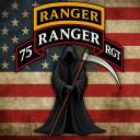 Discovery splash banner for 75th Ranger Regiment, Public Hub Discord server