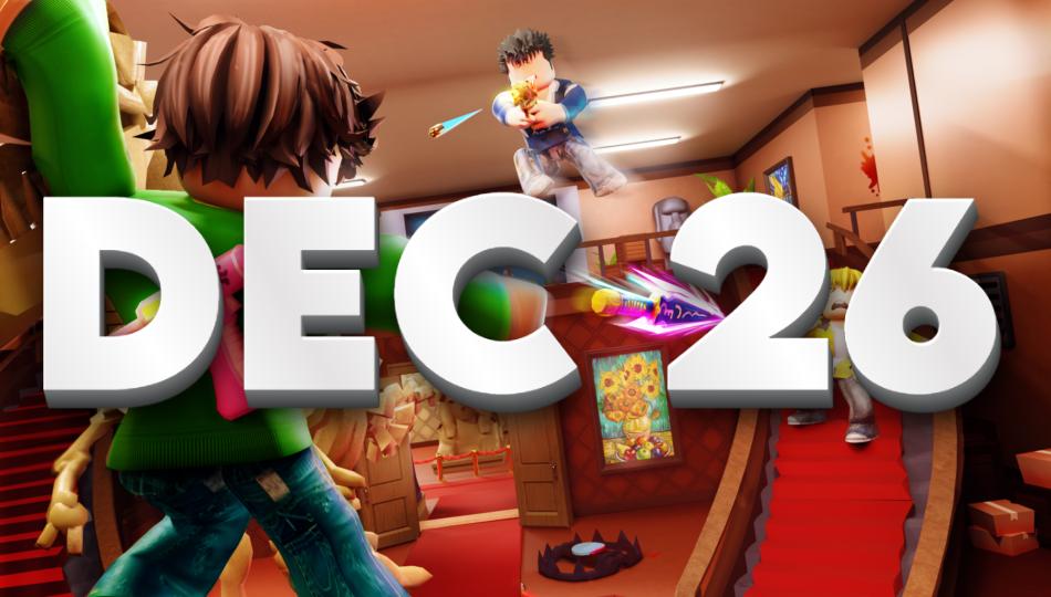 Discovery splash banner for {6 DAYS} Killer Mystery | ROBLOX Discord server