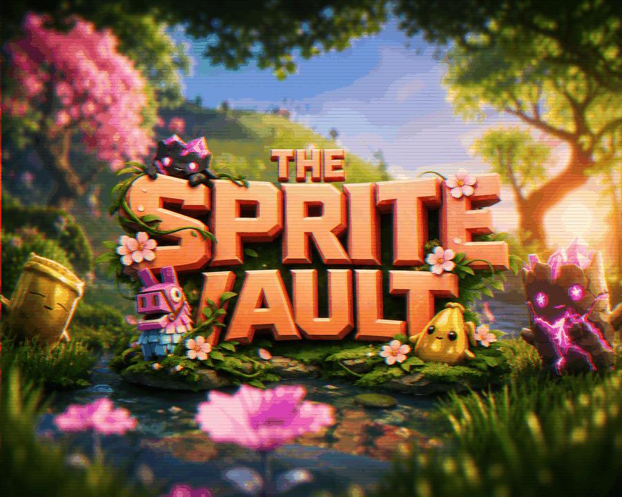 Discovery splash banner for The Sprite Vault Discord server