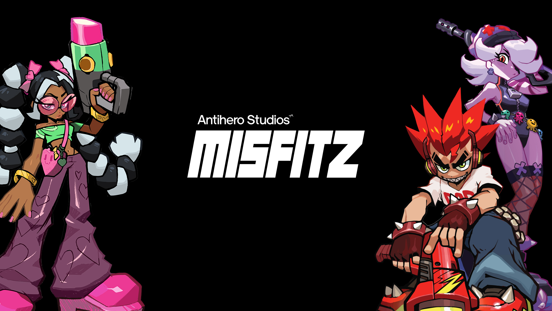 Discovery splash banner for Antihero Studios Discord server