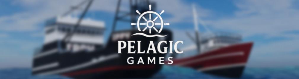 Discovery splash banner for Pelagic Games Discord server