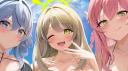 Discovery splash banner for Velvet・Social・Anime・Emojis・Egirls・Active・Chill・Nitro Discord server