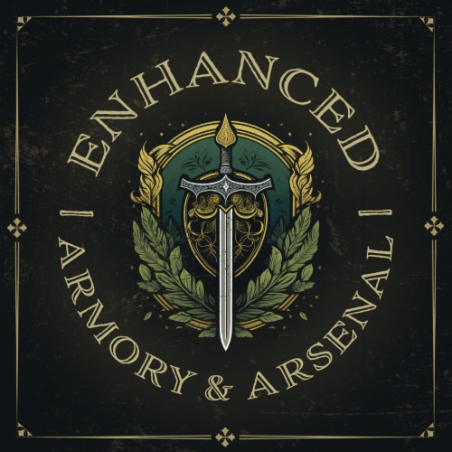 Discovery splash banner for Enhanced Armory & Arsenal Discord server