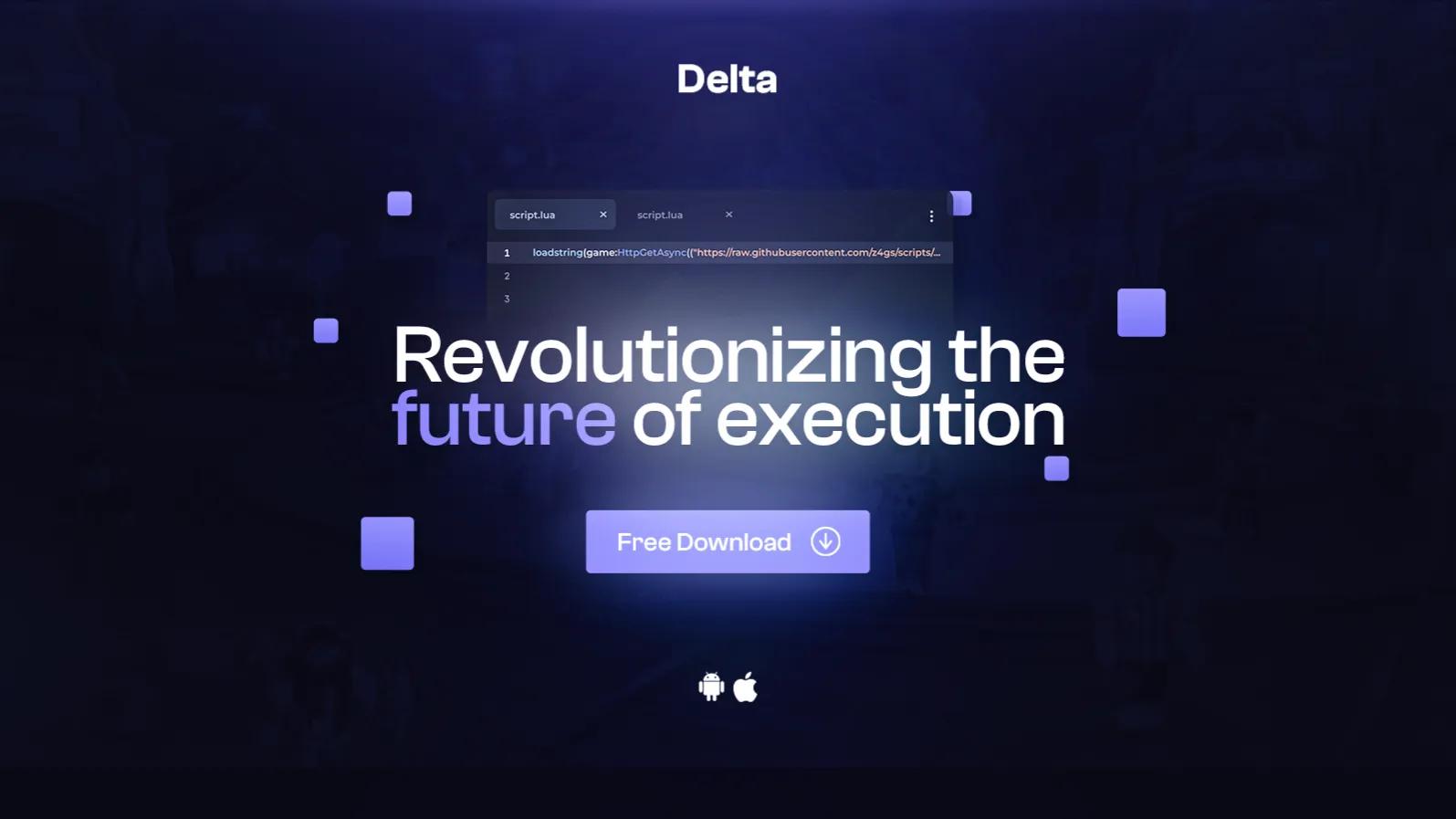 Discovery splash banner for Delta Dynamics Discord server