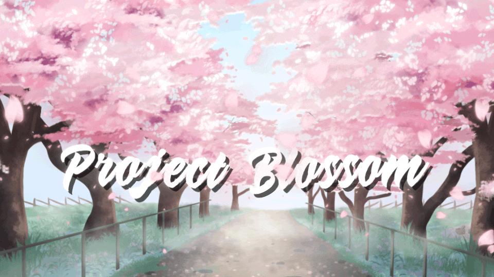Discovery splash banner for Project Blossom Discord server
