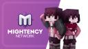 Discovery splash banner for Mightency Network Discord server