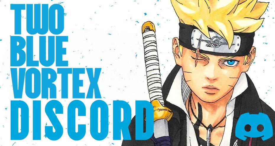 Discovery splash banner for Boruto: Two Blue Vortex Discord server