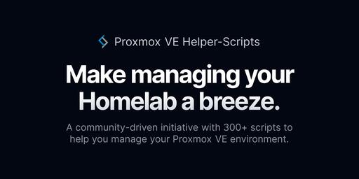 Proxmox VE Helper-Scripts Community Support - Discord Servers