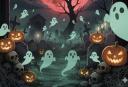 Discovery splash banner for 🎃 ⪨ 𝐃𝐚𝐢𝐟𝐮𝐤𝐮 ⪩👻 • Social • Anime & Chill Discord server