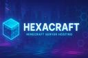 Discovery splash banner for HexaCraft Discord server