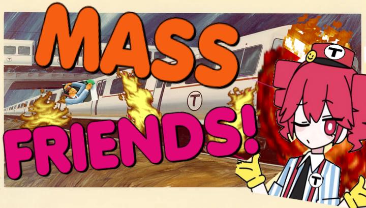 Discovery splash banner for Massfriends! Discord server