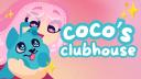Discovery splash banner for coco's clubhouse 💖 Discord server