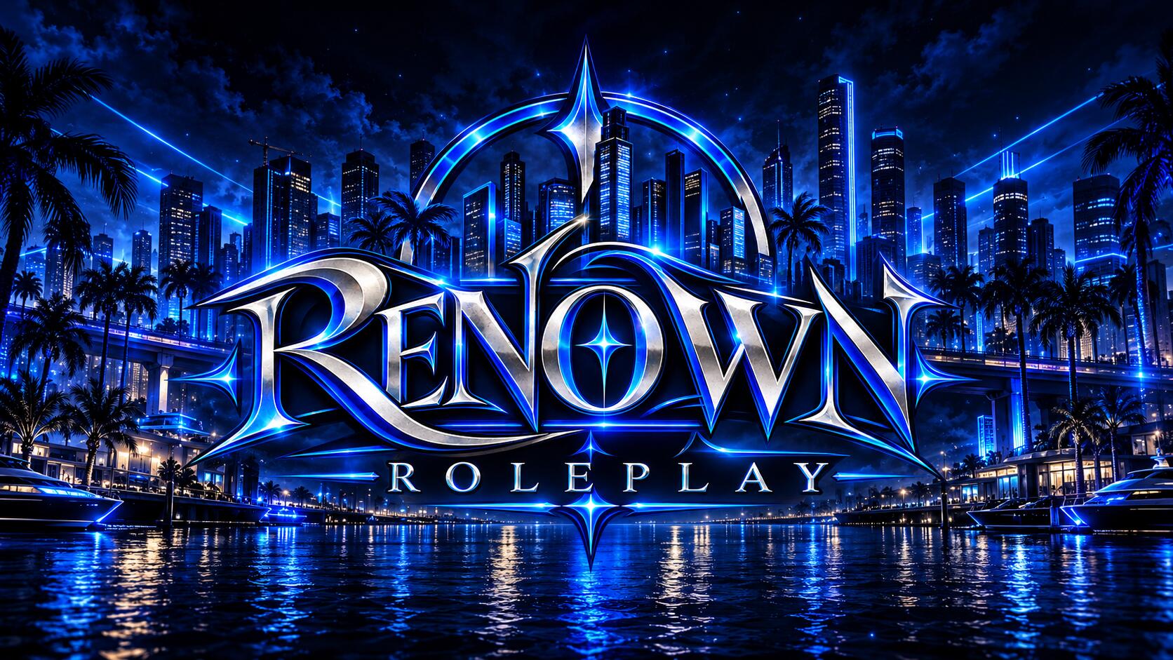 Discovery splash banner for Renown Roleplay Discord server