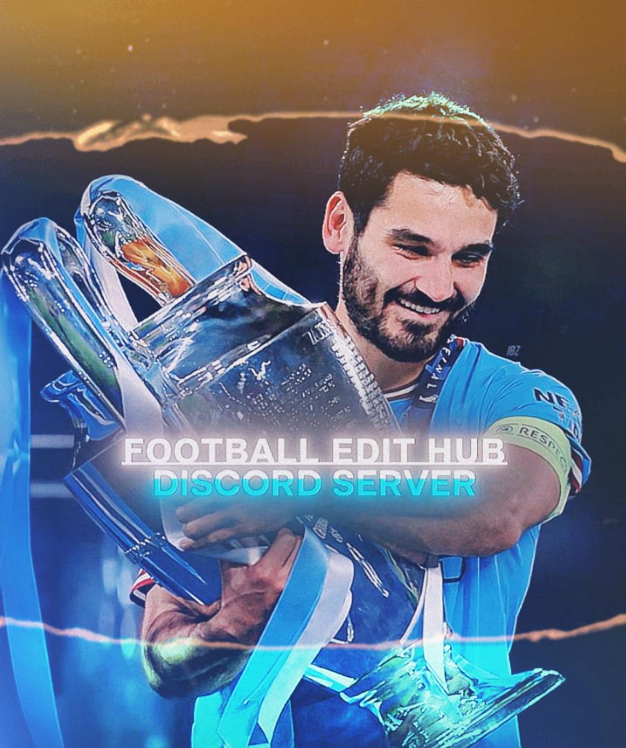 Discovery splash banner for FOOTBALL EDIT HUB Discord server
