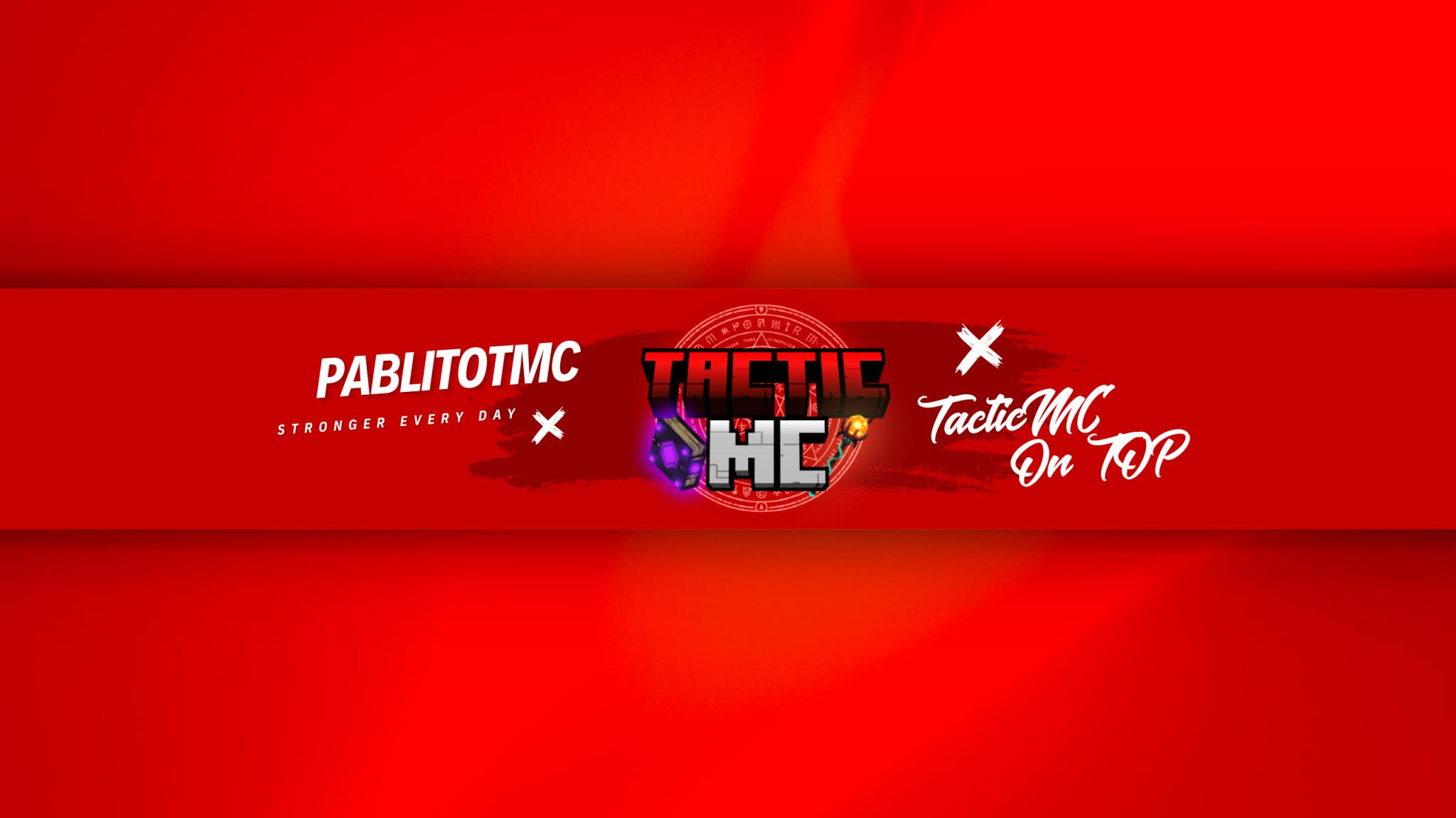 Discovery splash banner for TacticMC Discord server