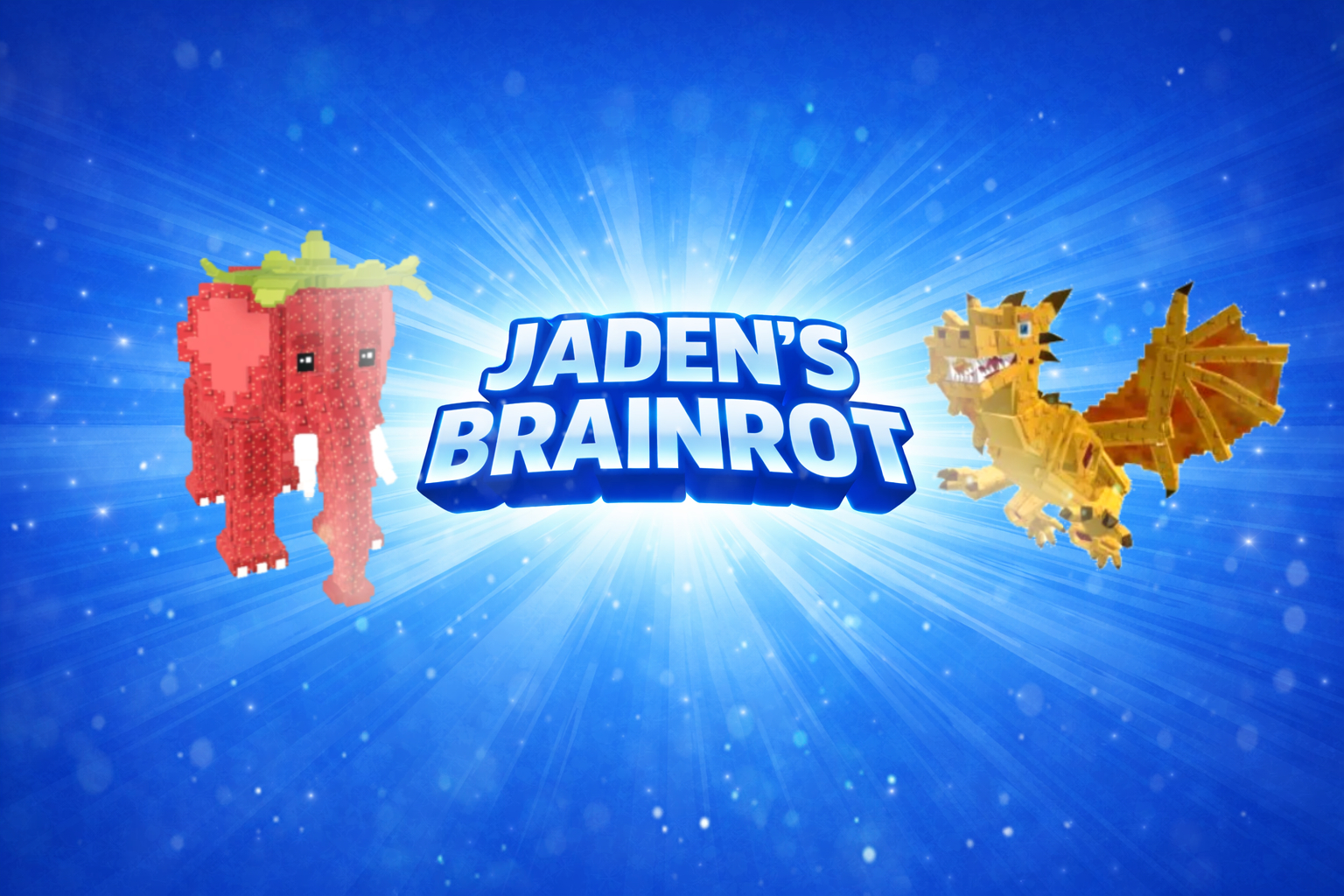 Discovery splash banner for Jaden's Brainrot Community/Trading Discord server