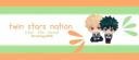 Discovery splash banner for ᰔ・twin stars nation ・ bkdk tag ︴｡°✧ Discord server