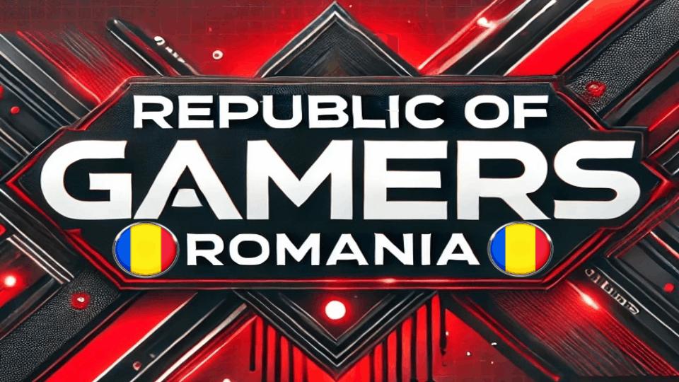 Discovery splash banner for 𝗥𝗲𝗽𝘂𝗯𝗹𝗶𝗰 𝗼𝗳 𝗚𝗮𝗺𝗲𝗿𝘀 Romania Discord server