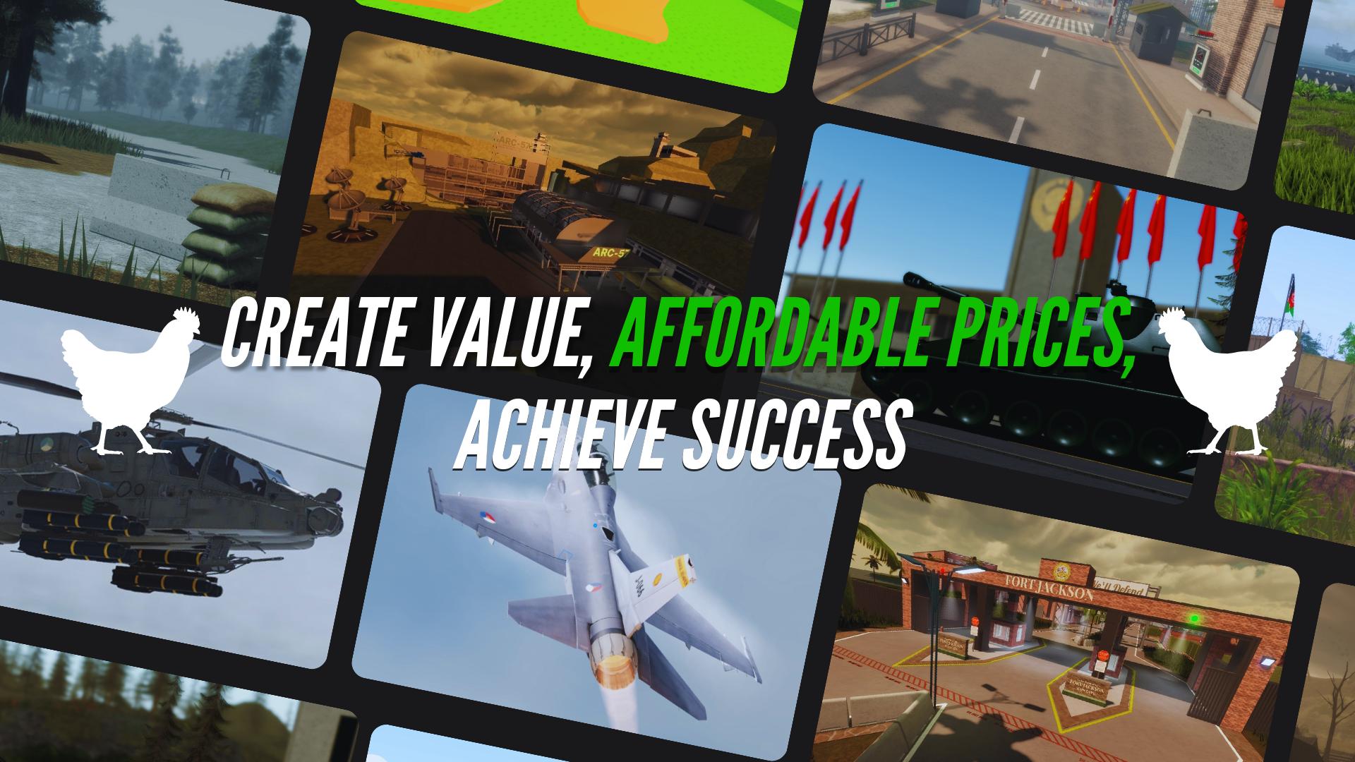 Discovery splash banner for Hen Development™ Discord server