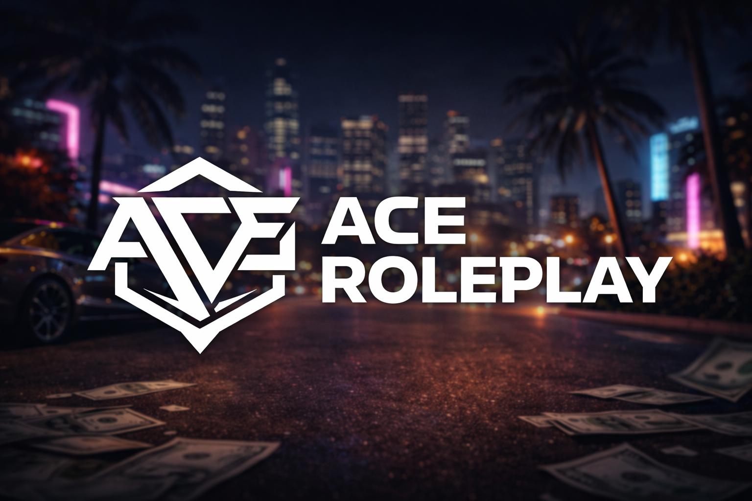 Discovery splash banner for ACE RolePlay | GTA5 (RAGE:MP) Discord server