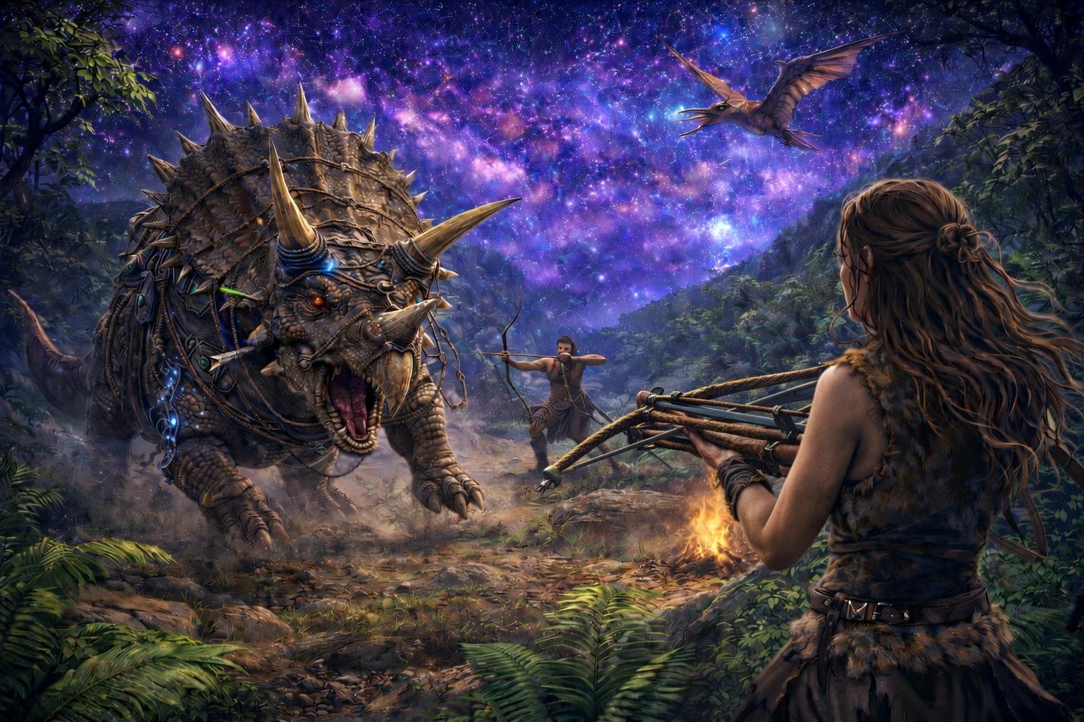 Discovery splash banner for Dinomania Gaming Discord server