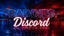Discovery splash banner for BADDIES Discord server