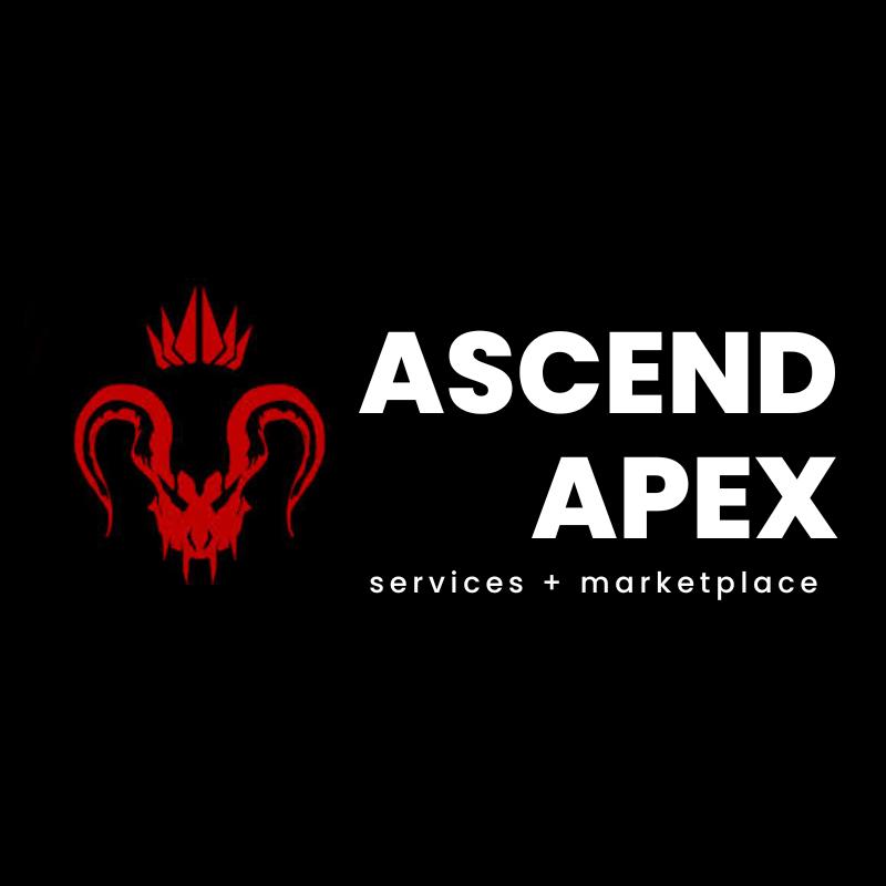 Discovery splash banner for Ascend Apex Services & Marketplace Discord server