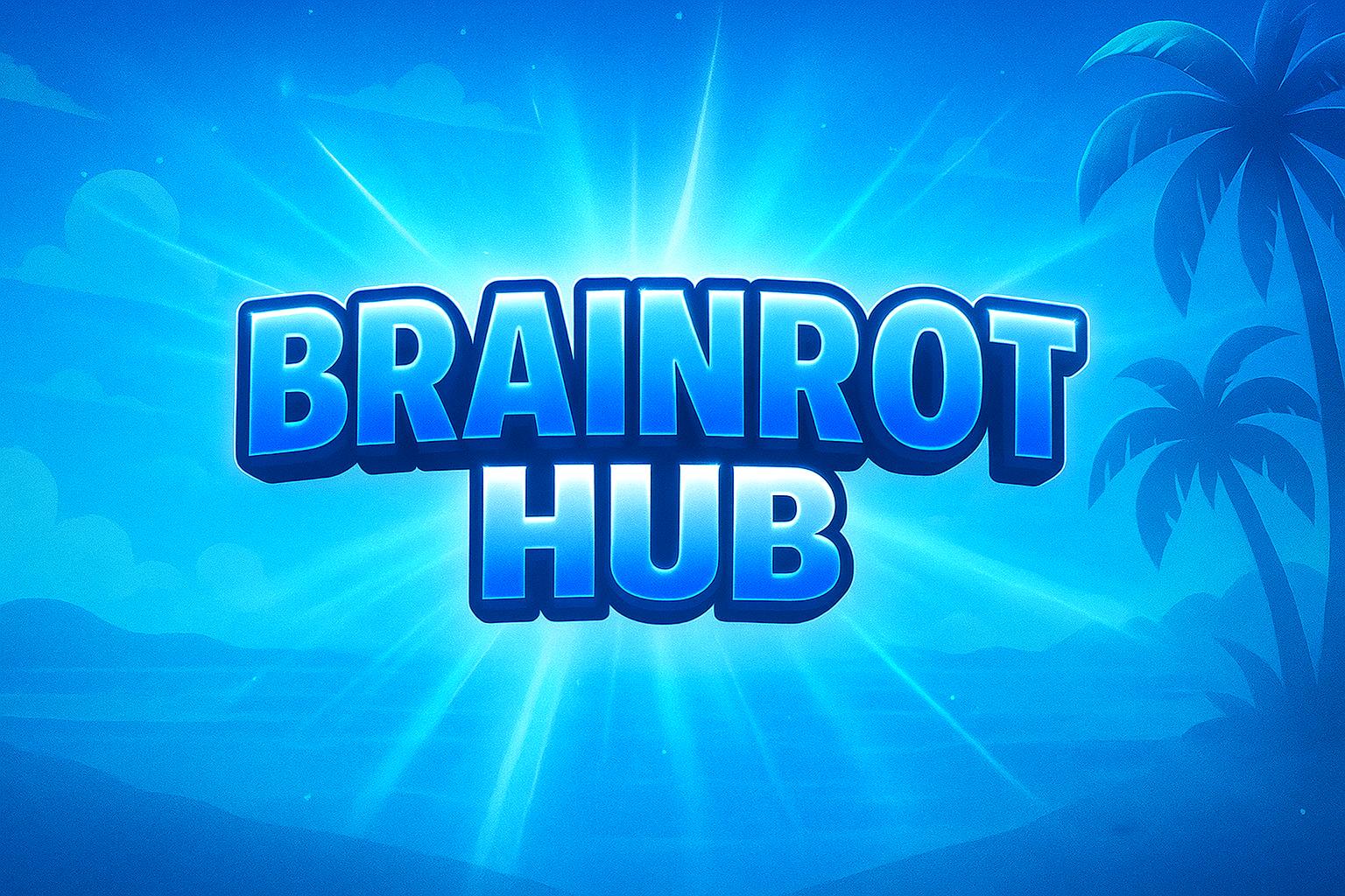 Discovery splash banner for Brainrot Hub | Steal A Brainrot & Grow a garden & Blox fruits Trading & Plants vs Brainrots & mm2 Discord server