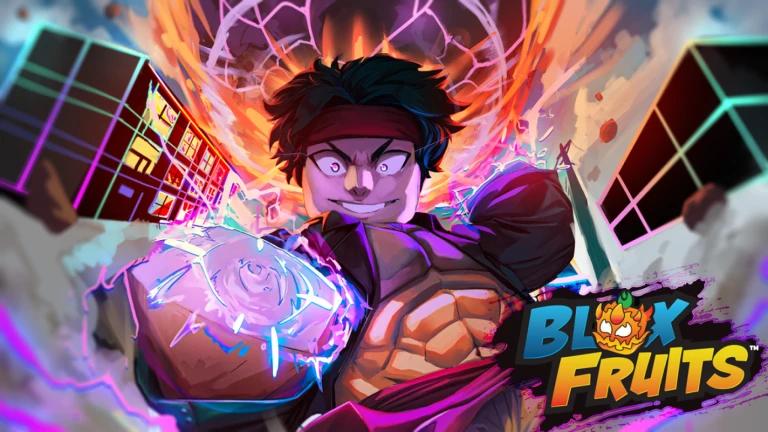 Discovery splash banner for Blox Fruits Community Server Discord server