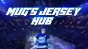 Discovery splash banner for Mug's Jersey Hub Discord server