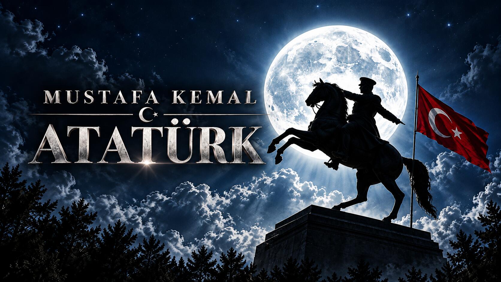 Discovery splash banner for Mustafa Kemal ATATÜRK Discord server