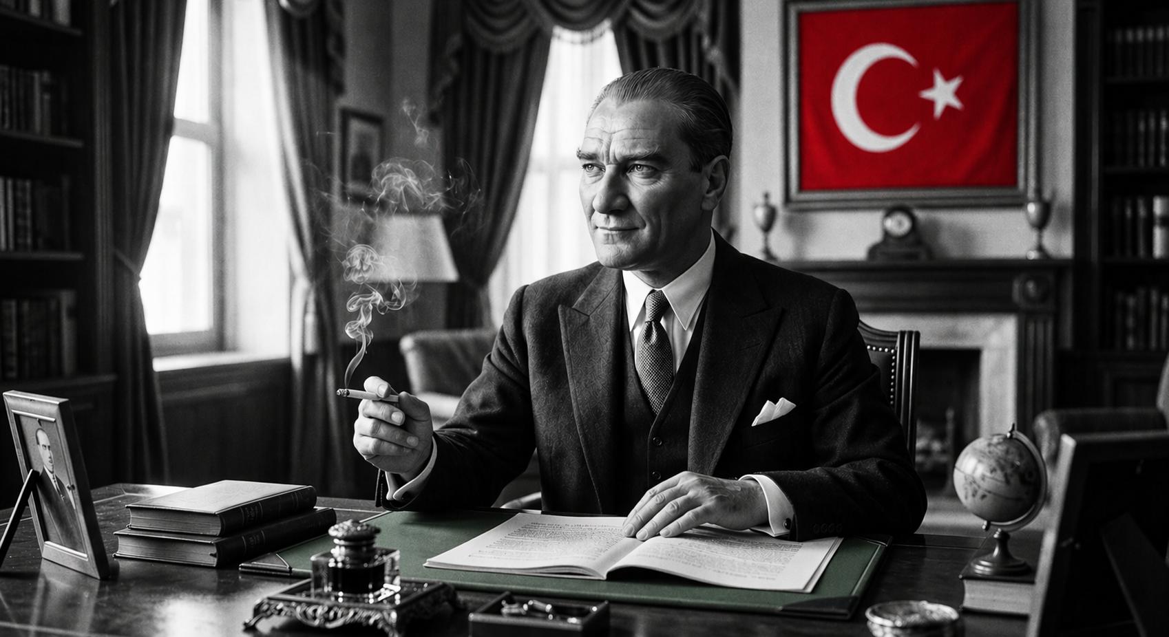 Discovery splash banner for Mustafa Kemal ATATÜRK Discord server
