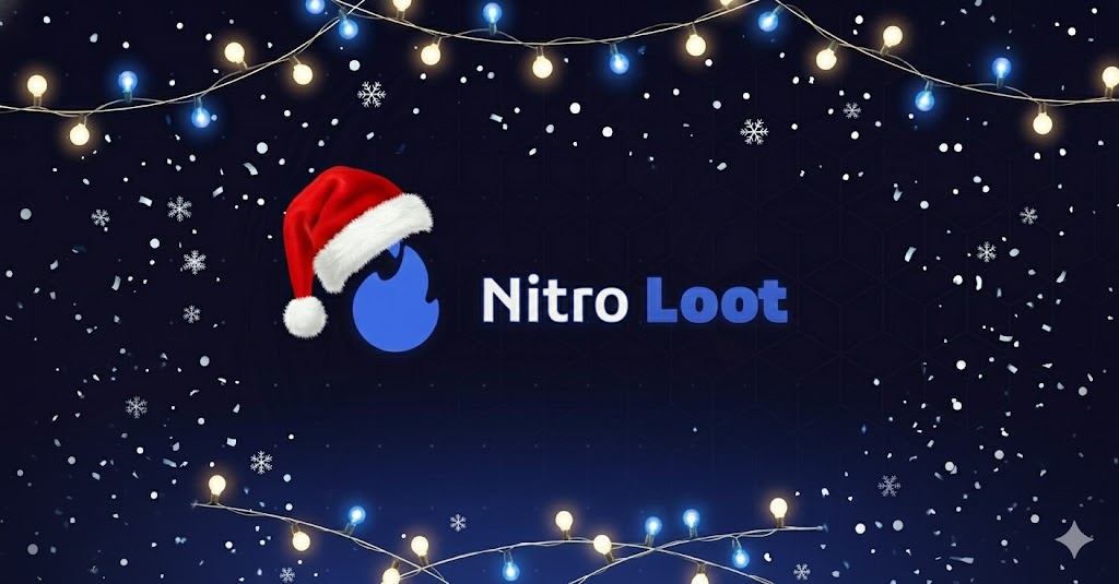 Discovery splash banner for NitroLoot | Community & Giveaways Discord server