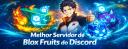 Discovery splash banner for BloxFruits Brasil | ItachiCommunity Discord server