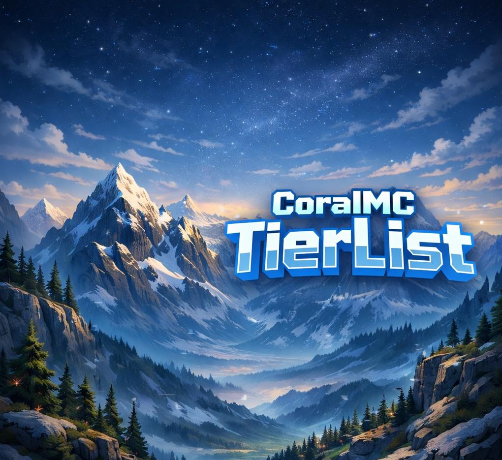 1 9 Tierlist CoralMC Discord Servers 1 9 Tierlist CoralMC Discord Servers