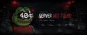Discovery splash banner for 404 : Server Not Found Discord server