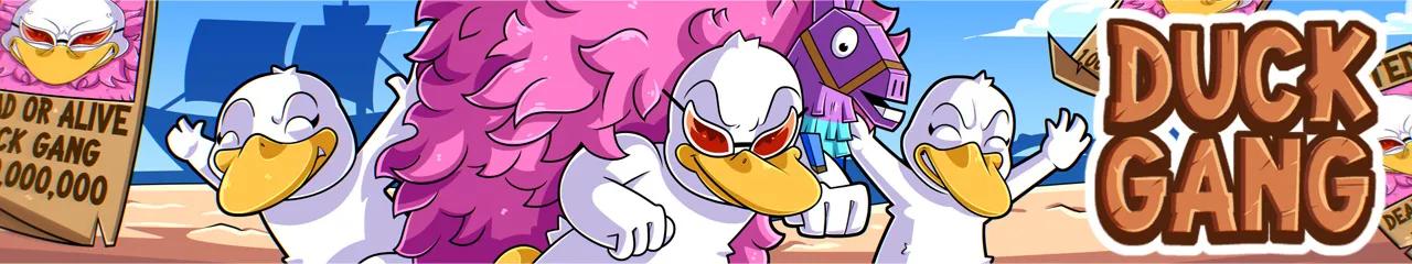 Discovery splash banner for DUCKGANG - RellSeas | DuckShop Discord server