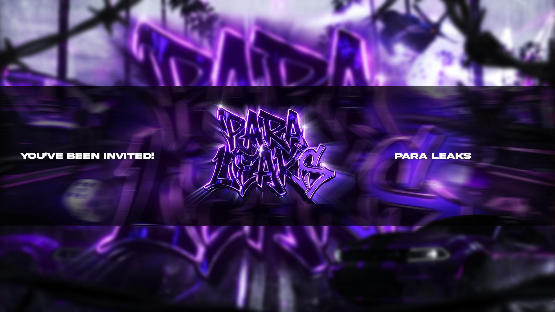 Discovery splash banner for ParaLeaks 4.0┃ Out Now Discord server