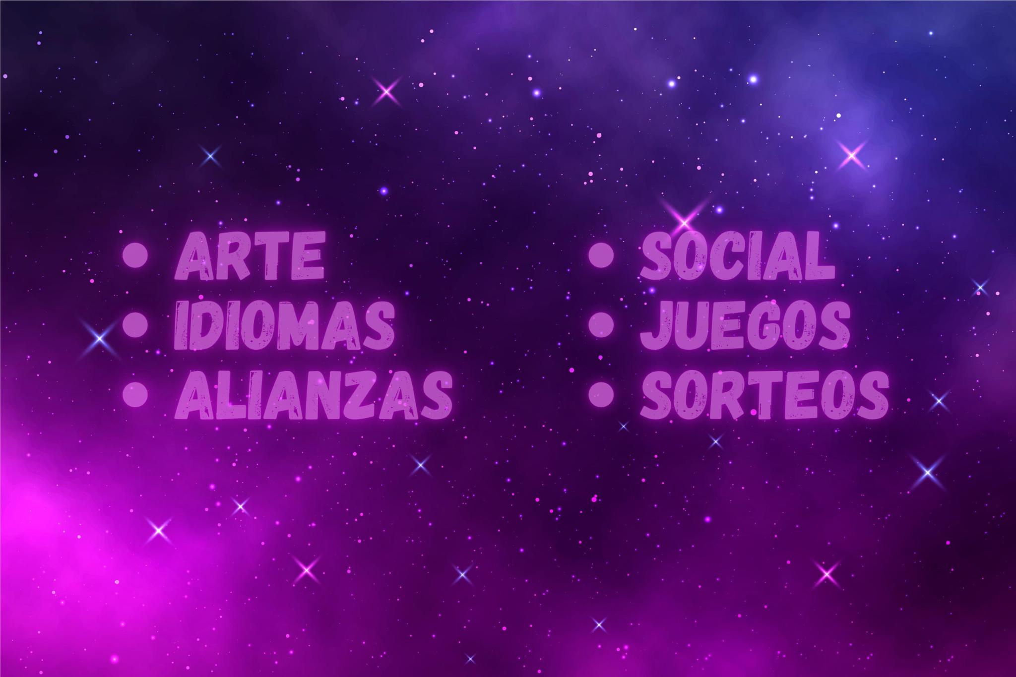 Discovery splash banner for Club Ham-Ham Amigos Arte Musica Juegos Ayuda Colombia Mexico Argentina España Peru Chile Amor Nuevos Discord server