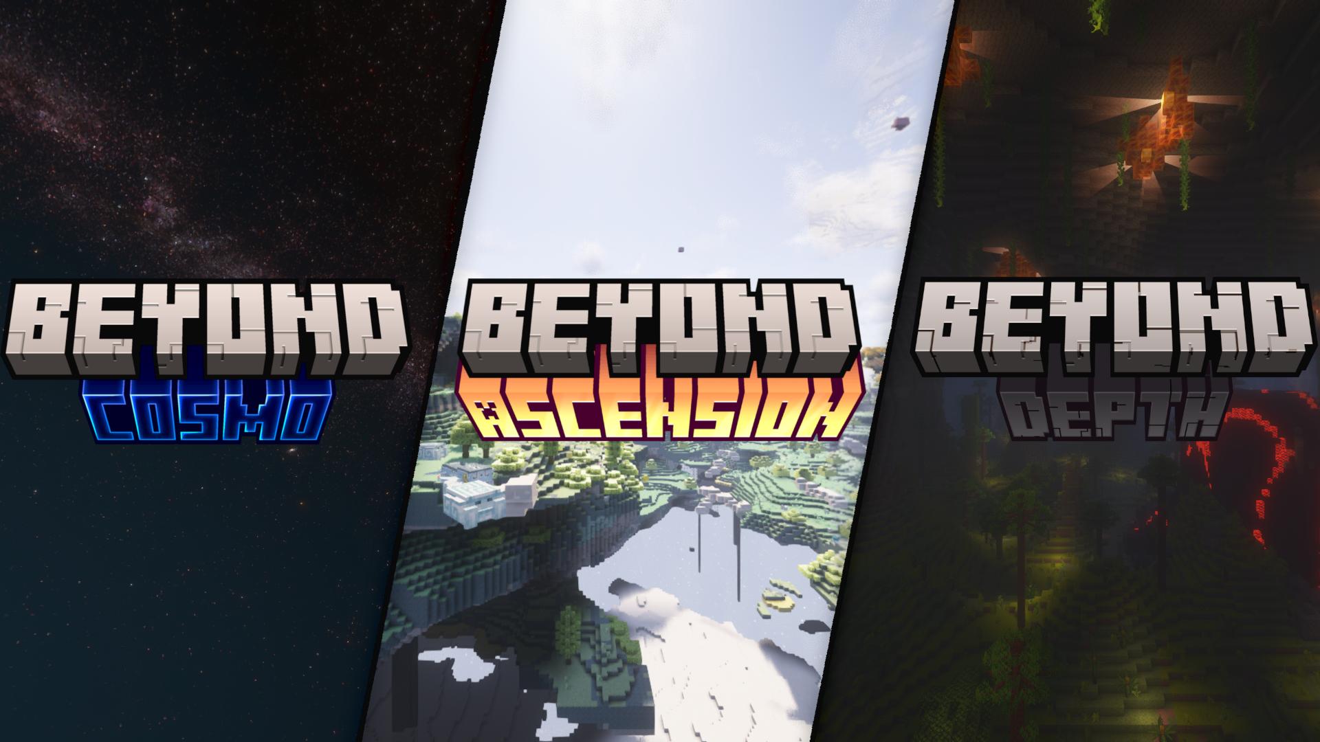 Discovery splash banner for Beyond Packs Discord server