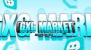 Discovery splash banner for GXG Market | Stock & Trading Discord server