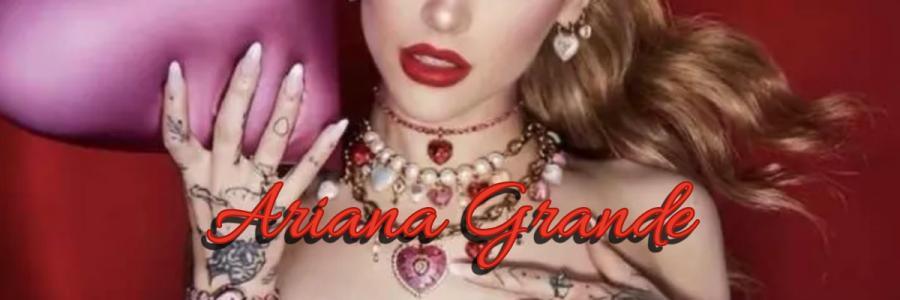 Discovery splash banner for Ariana Grande 🪽 Discord server