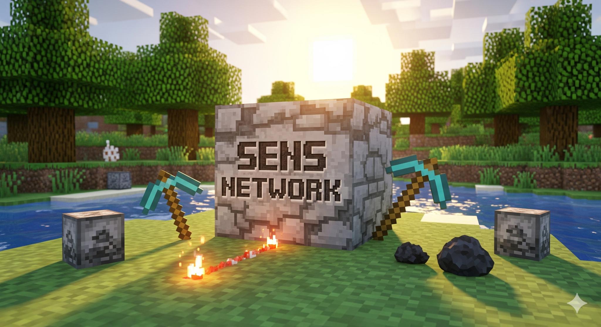 Discovery splash banner for Sen's Network Discord server