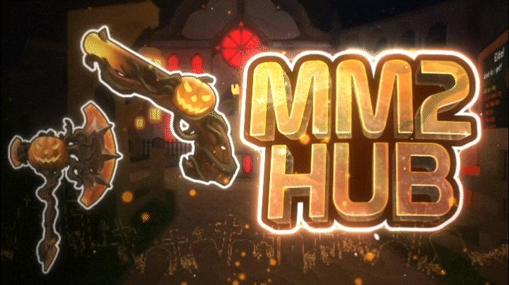 Discovery splash banner for Murder Mystery 2 Hub Discord server