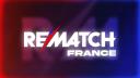 Discovery splash banner for Rematch France Discord server