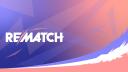 Discovery splash banner for Rematch France Discord server