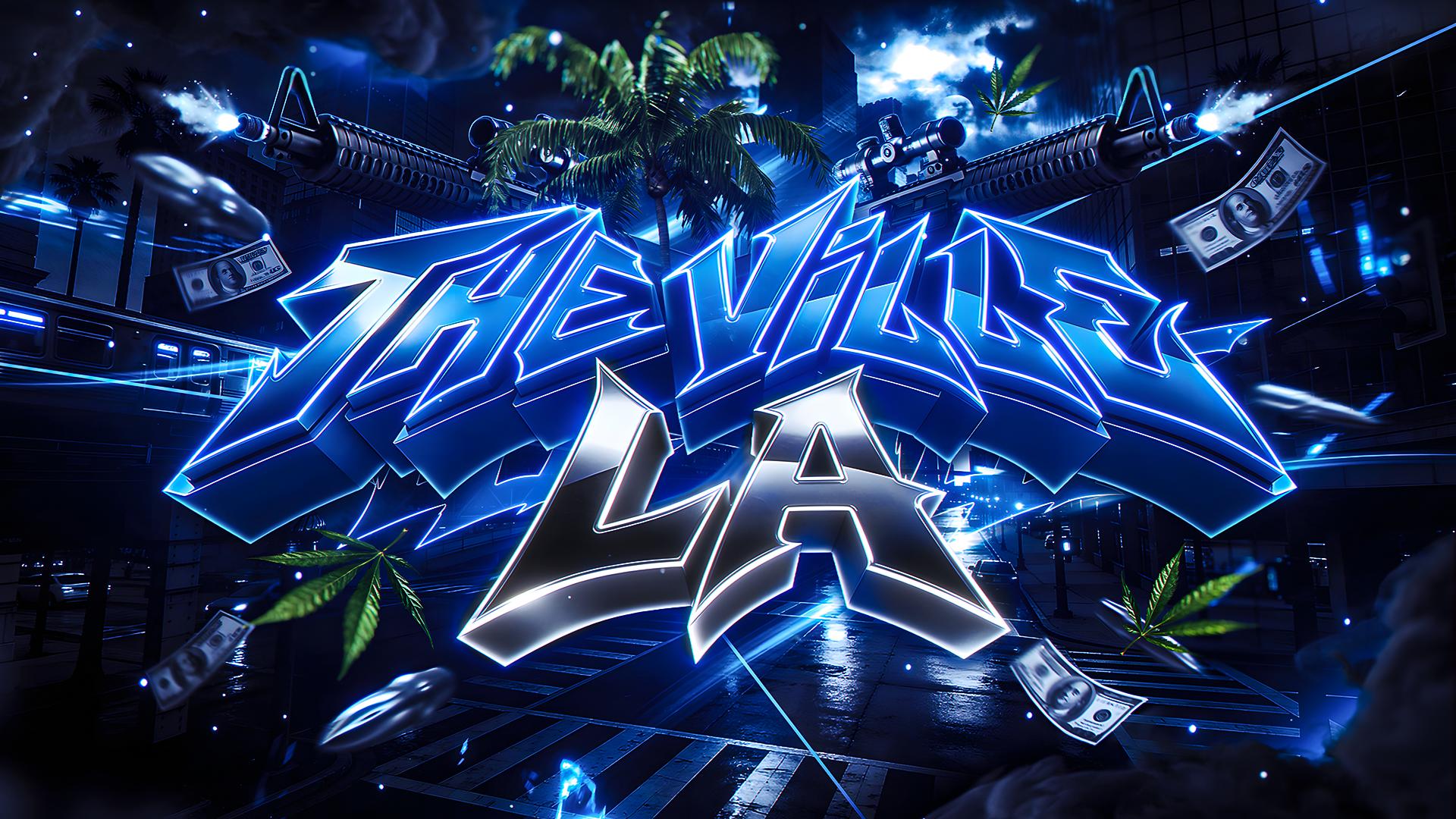 Discovery splash banner for The Ville LA | May 22nd Discord server