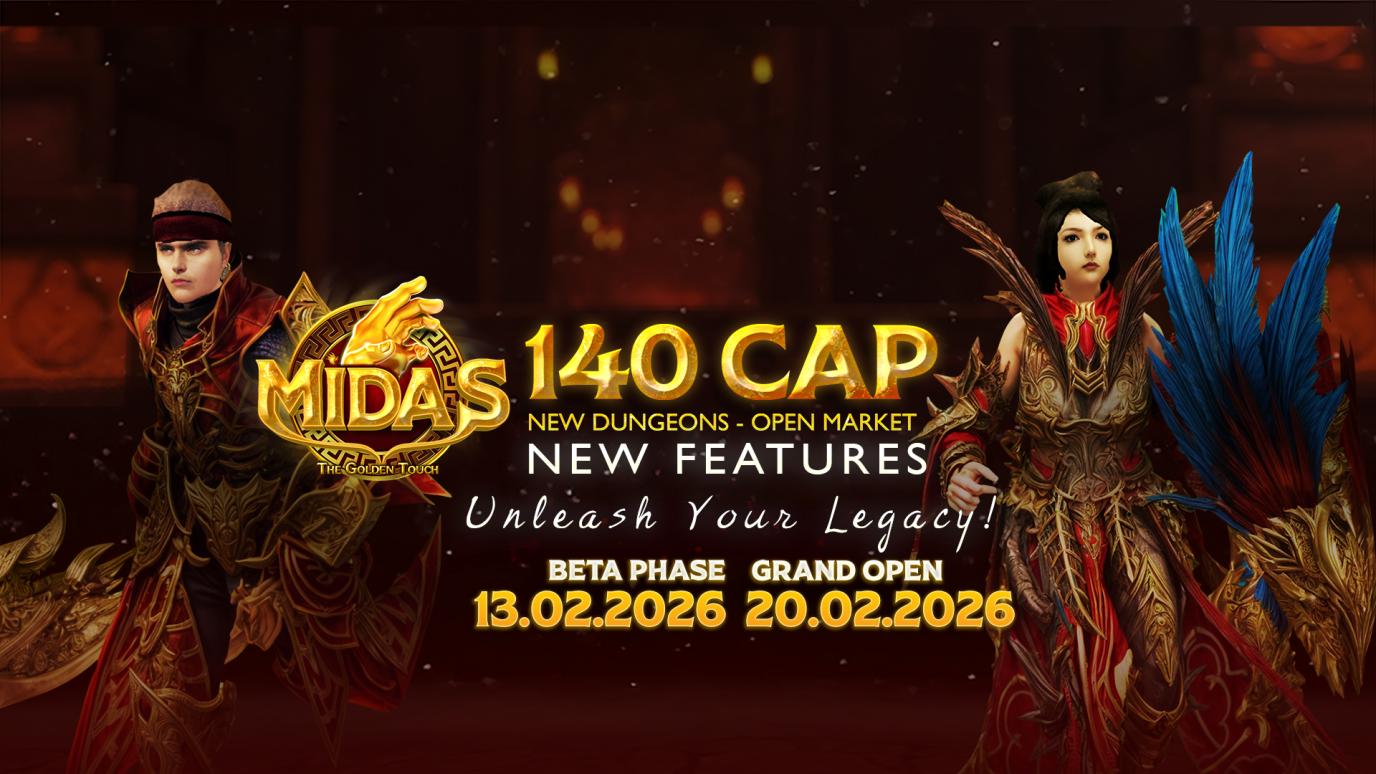 Discovery splash banner for Midas Online Discord server