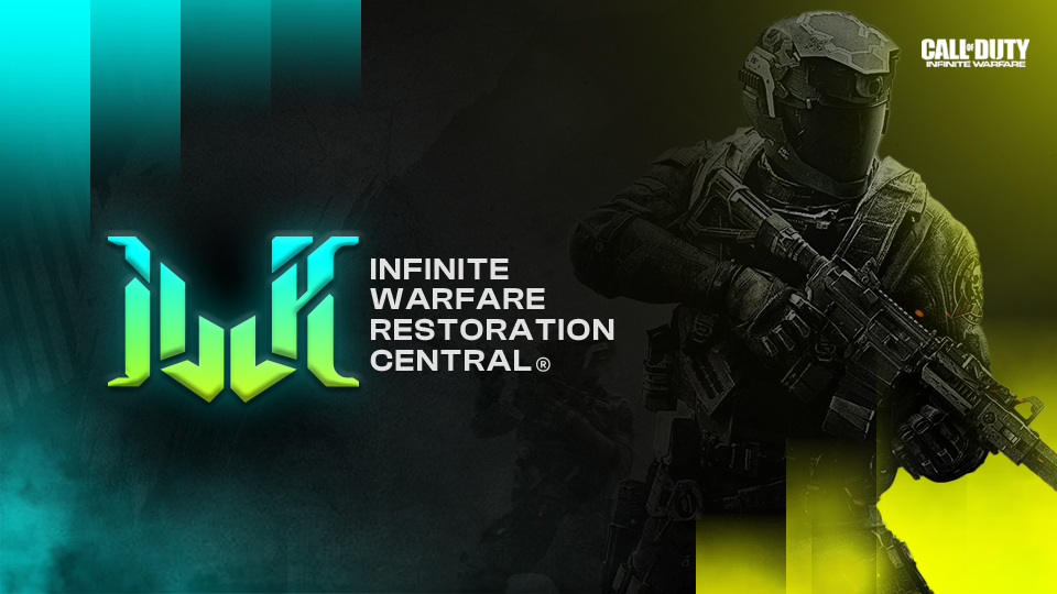 Discovery splash banner for Infinite Warfare Restoration Central Discord server