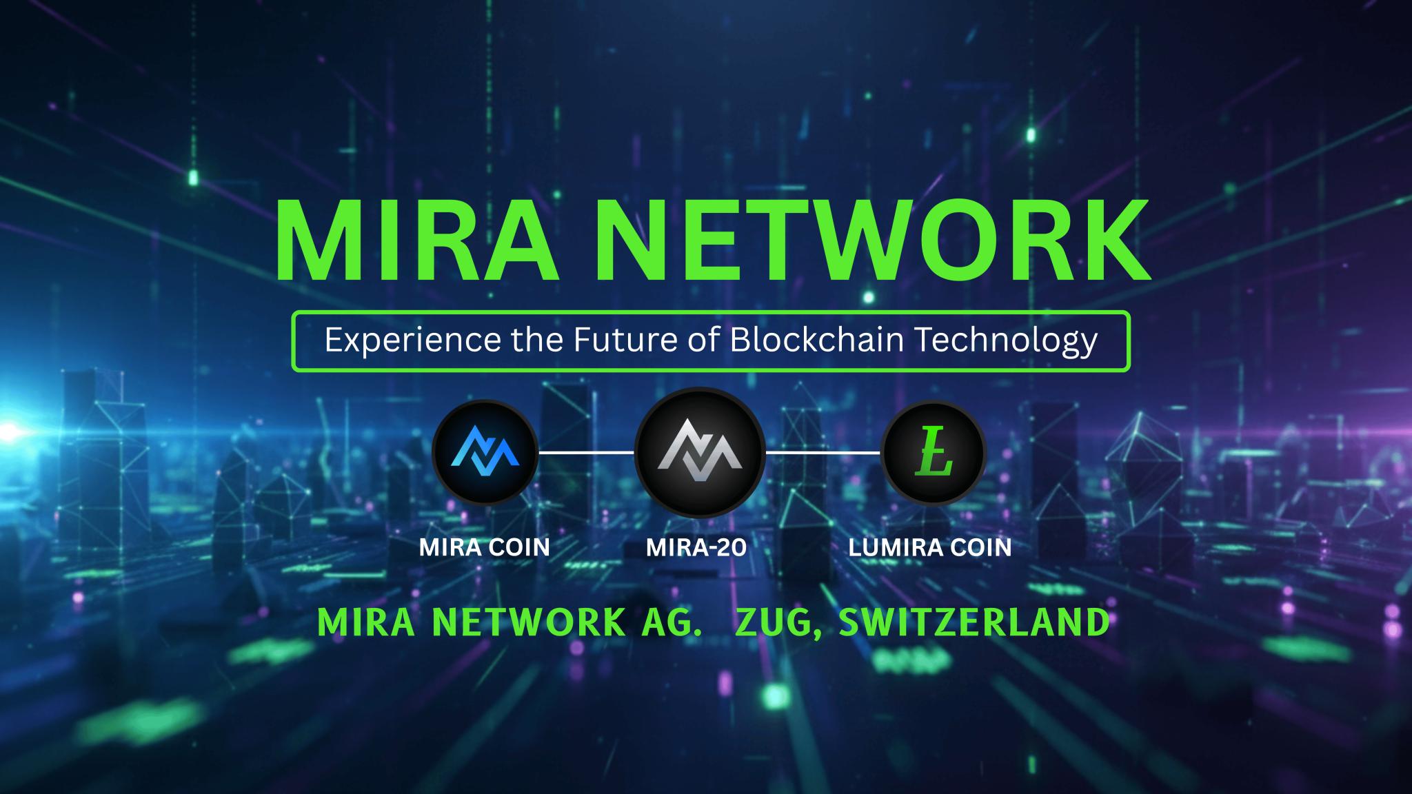 Discovery splash banner for MIRA Network Discord server